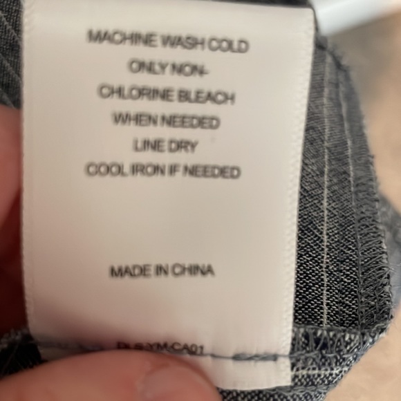 Women’s small midi pinstriped dress - like new - Picture 8 of 12